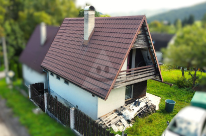 Zariadená chalupa  –  celoročný únik do prírody: Vrícko